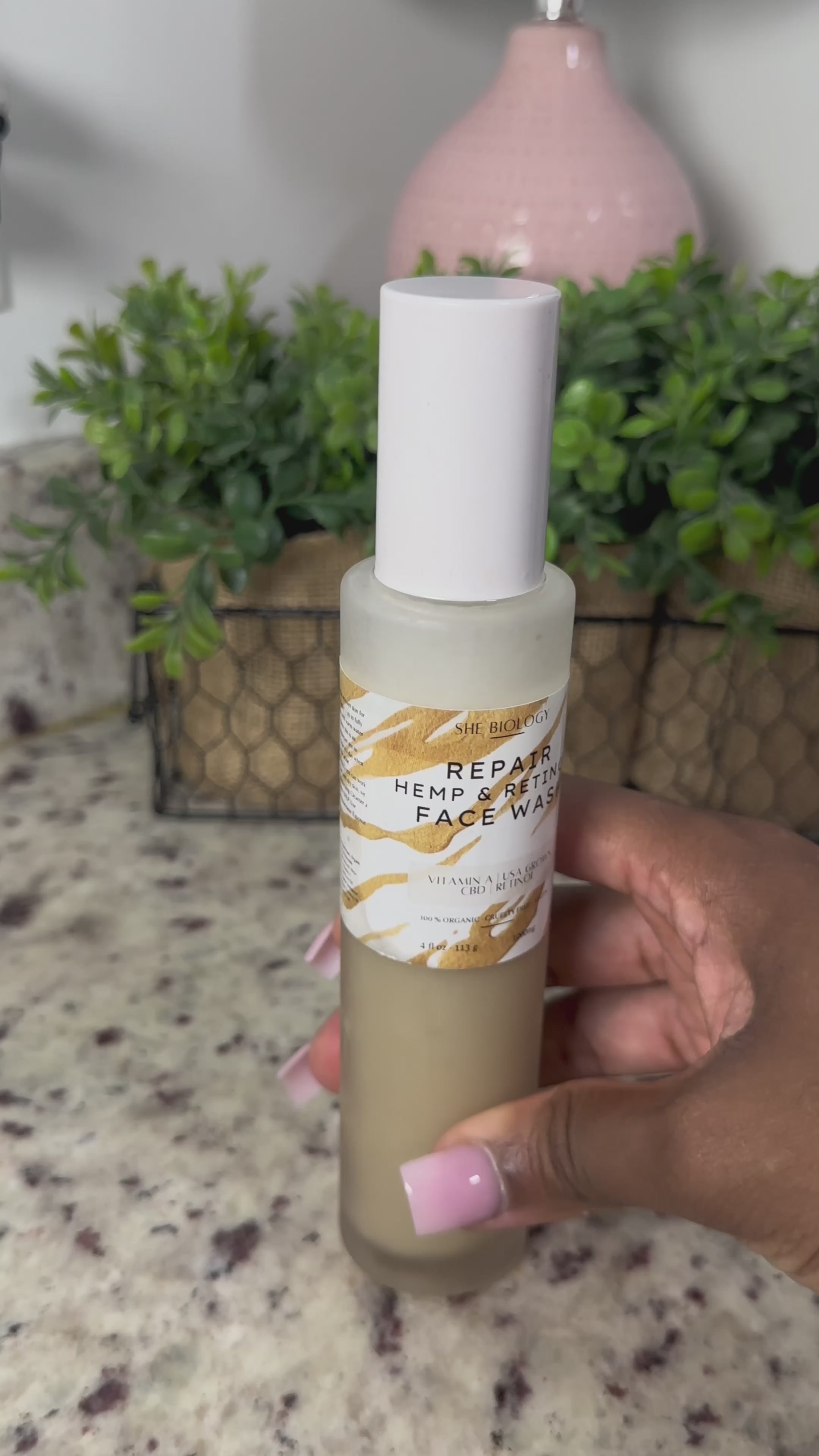 Repair Hemp & Retinol Face & Body Wash