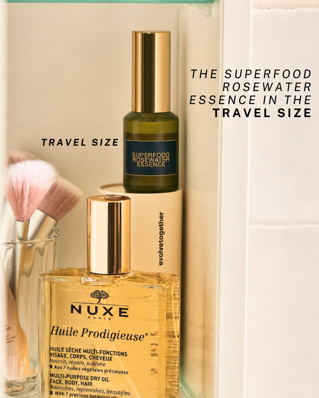 Clove Skincare Superfood Rosewater Essence (Travel Size)