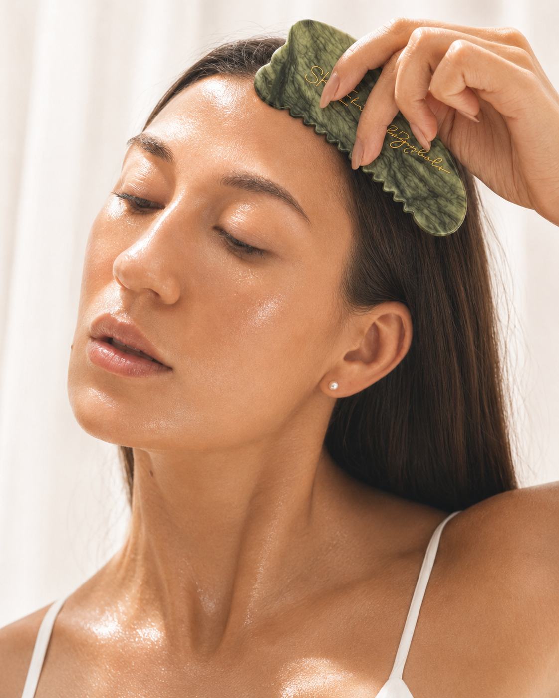 Body &amp; Face Large Jade Gau Sha Tool